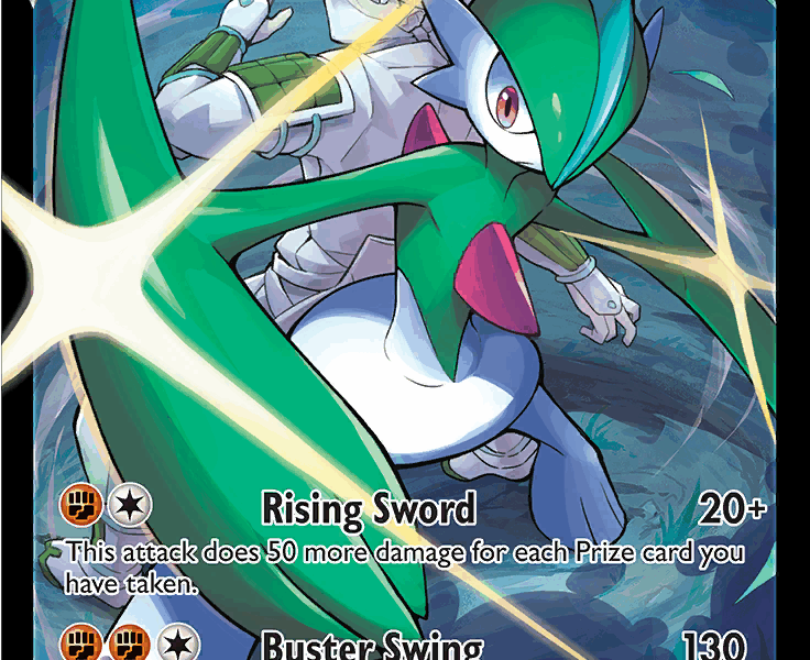 Gallade V Pokemon Kaart