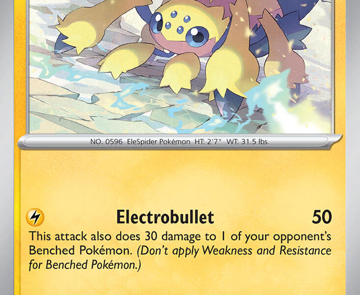 Galvantula Pokemon Kaart