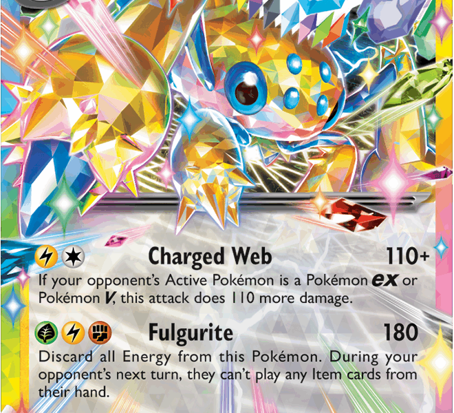 Galvantula ex Pokemon Kaart