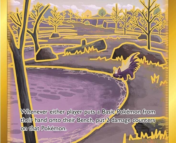 Gapejaw Bog Pokemon Kaart