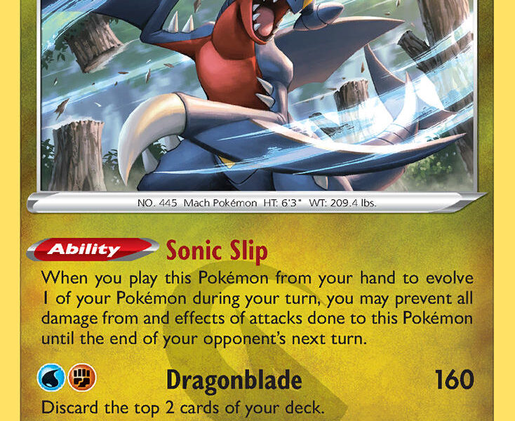 Garchomp Pokemon Kaart