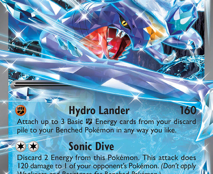 Garchomp ex Pokemon Kaart