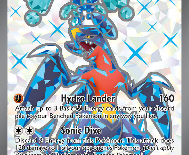 Garchomp ex Pokemon Kaart