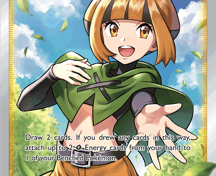 Gardenia’s Vigor Pokemon Kaart
