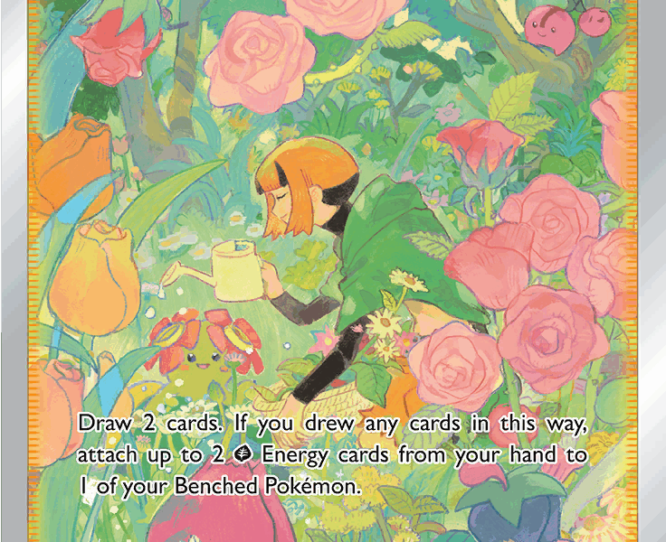 Gardenia’s Vigor Pokemon Kaart