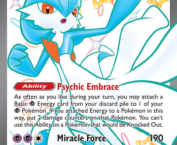 Gardevoir ex Pokemon Kaart