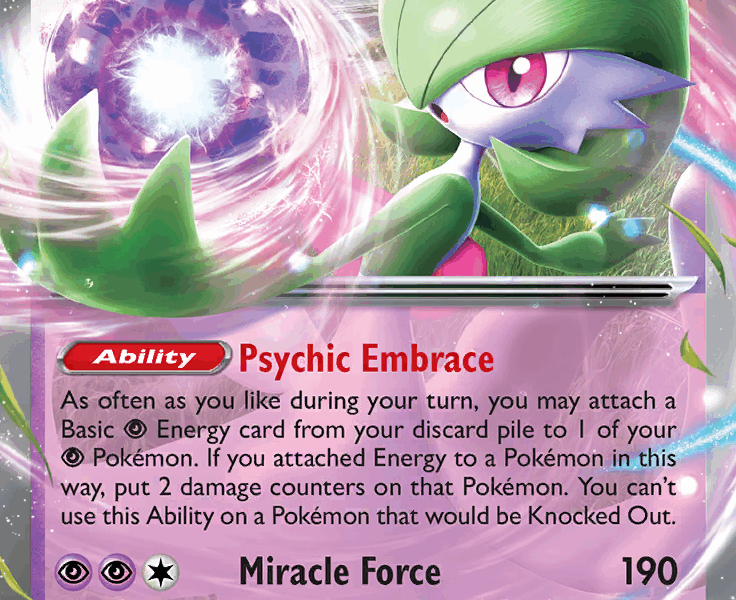 Gardevoir ex Pokemon Kaart