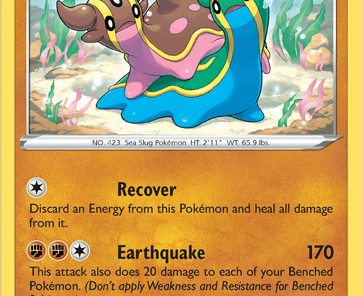 Gastrodon Pokemon Kaart