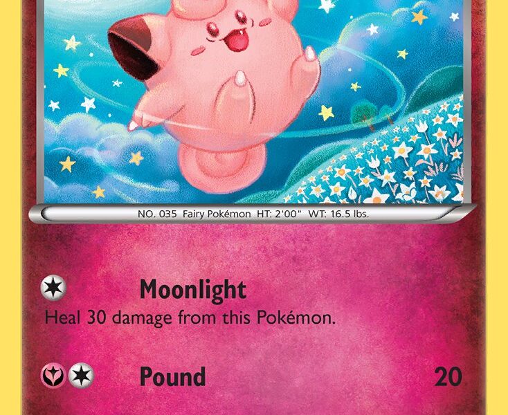 Clefairy Pokemon Kaart
