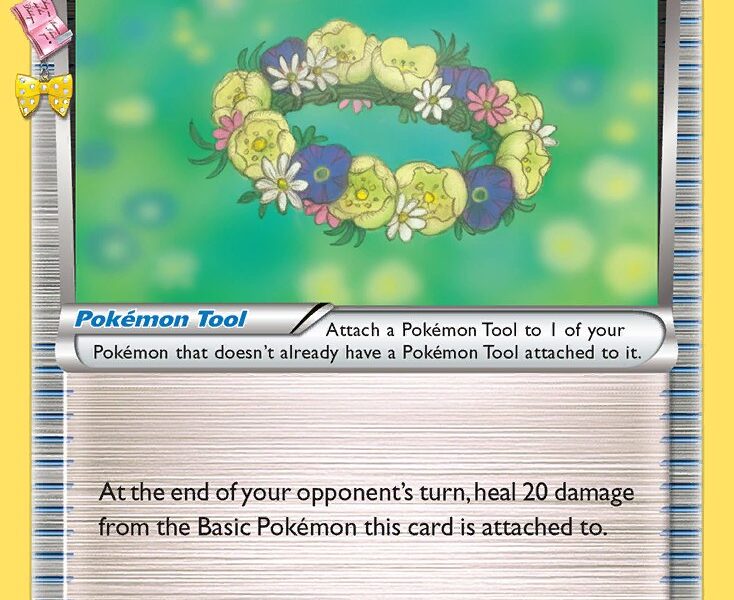 Floral Crown Pokemon Kaart
