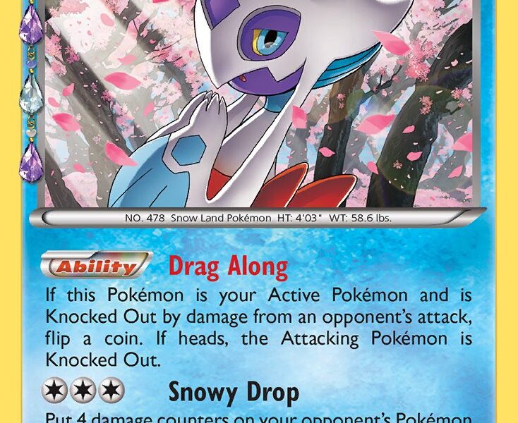 Froslass Pokemon Kaart