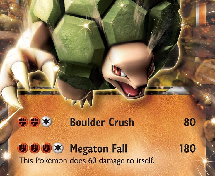 Golem-EX Pokemon Kaart