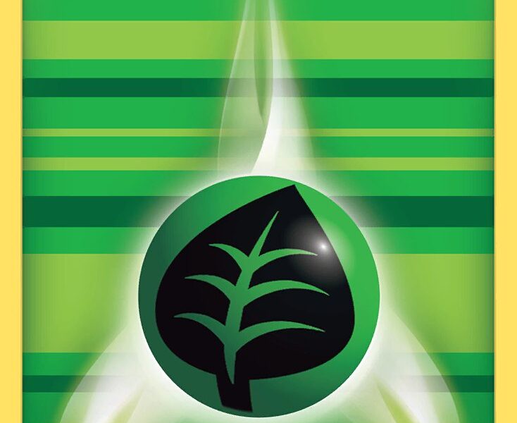 Grass Energy Pokemon Kaart
