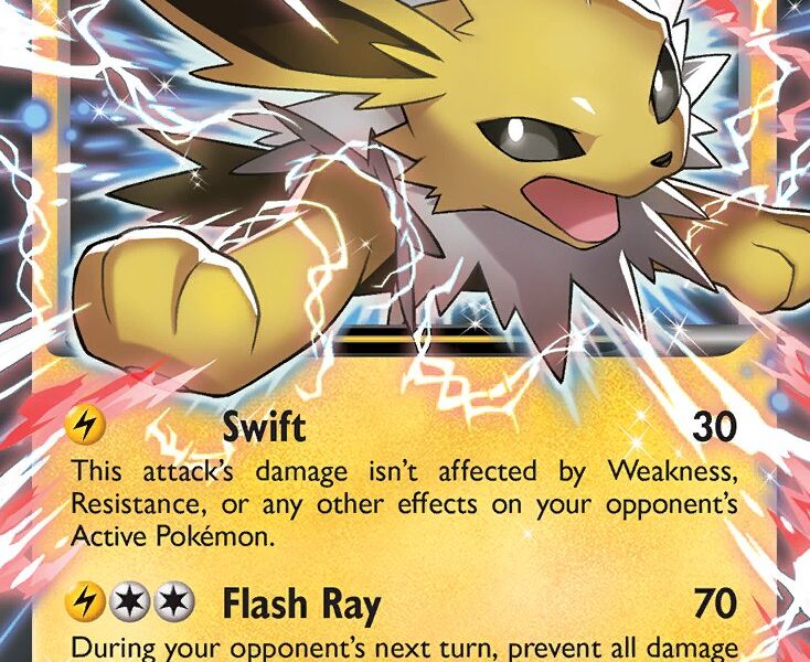 Jolteon-EX Pokemon Kaart