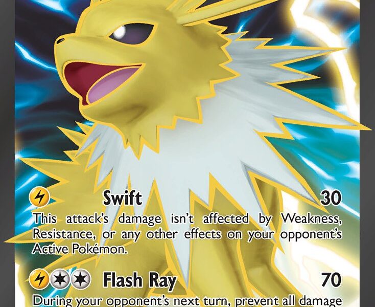 Jolteon-EX Pokemon Kaart