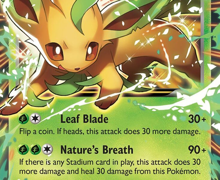 Leafeon-EX Pokemon Kaart