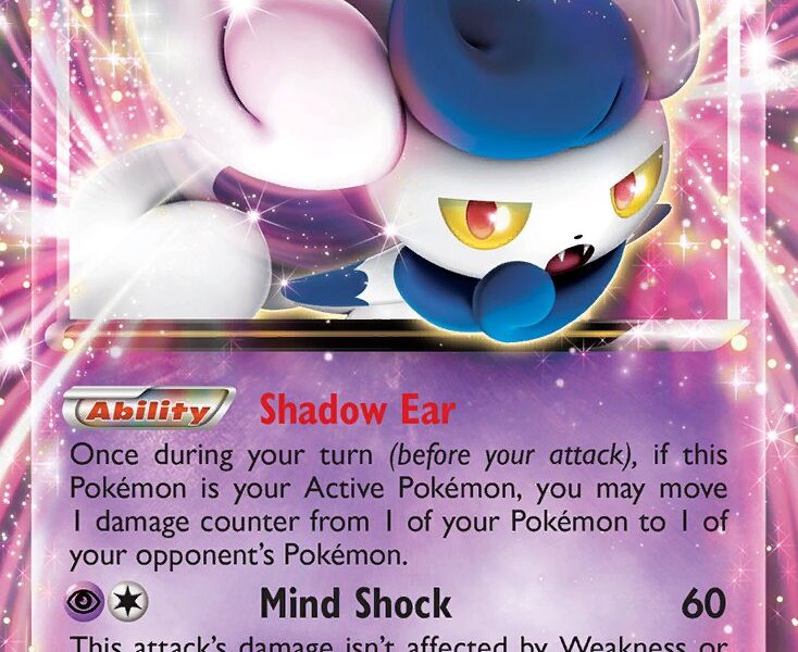 Meowstic-EX Pokemon Kaart