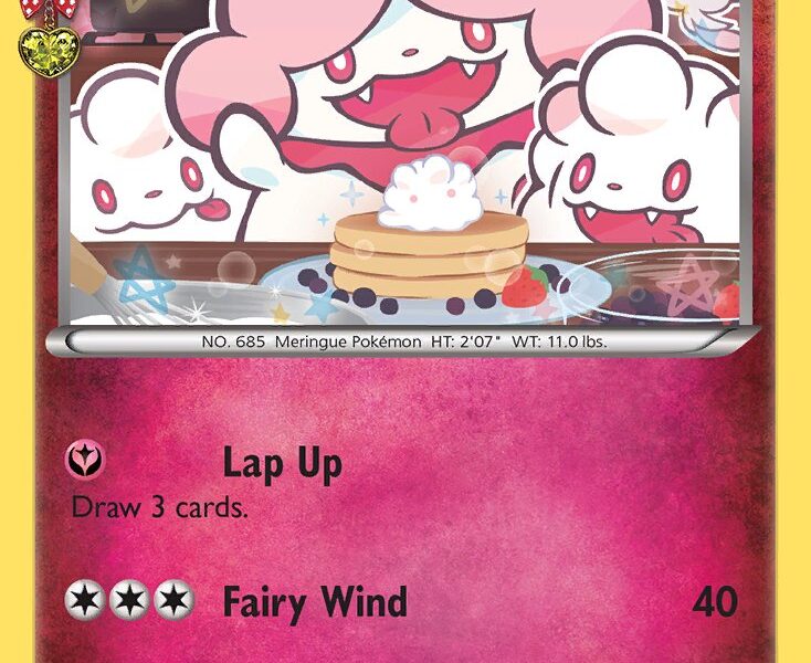Slurpuff Pokemon Kaart