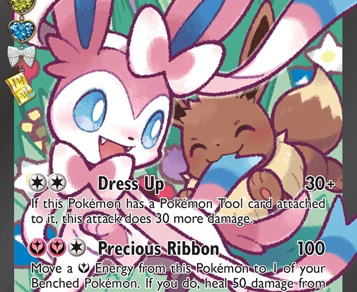 Sylveon-EX Pokemon Kaart