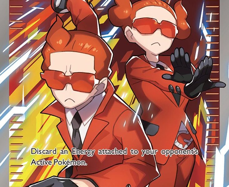 Team Flare Grunt Pokemon Kaart