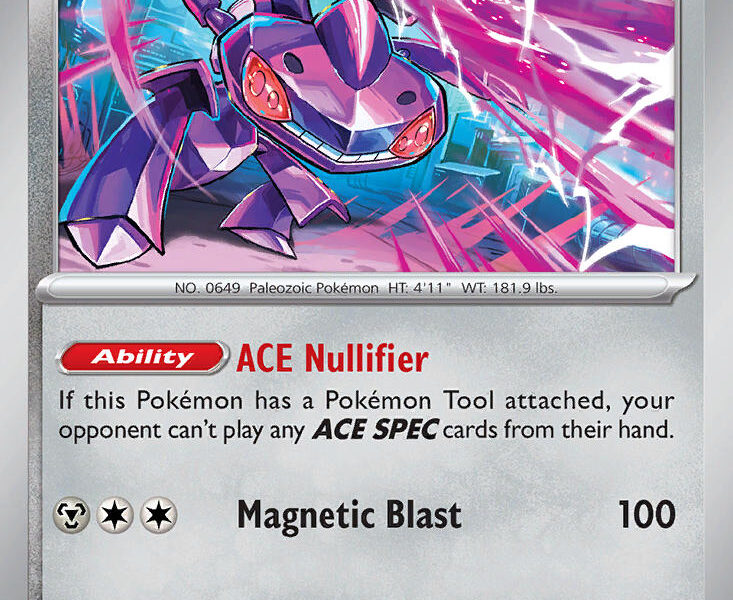 Genesect Pokemon Kaart