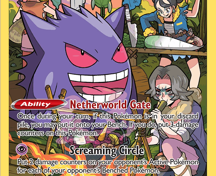 Gengar Pokemon Kaart