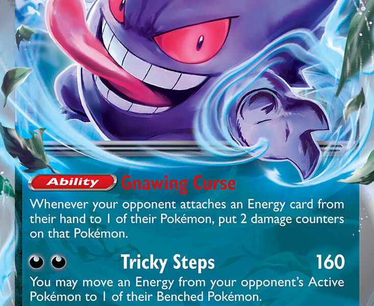 Gengar ex Pokemon Kaart