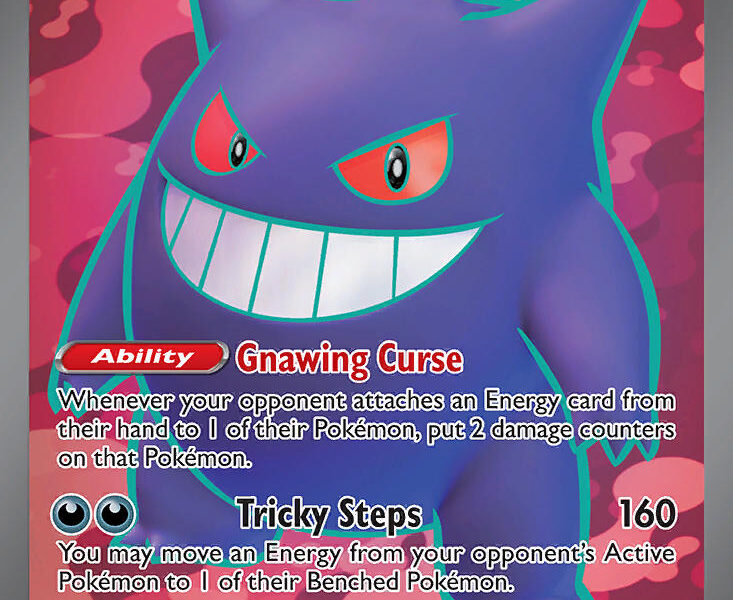 Gengar ex Pokemon Kaart