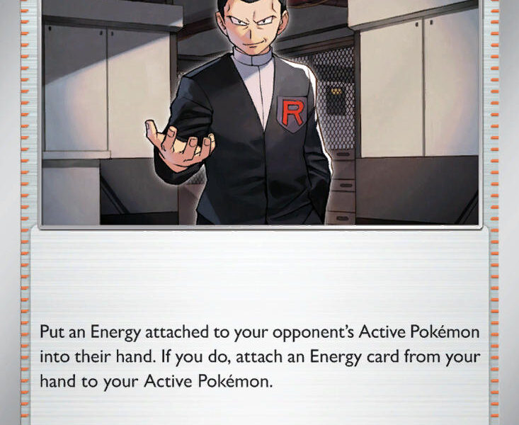 Giovanni’s Charisma Pokemon Kaart
