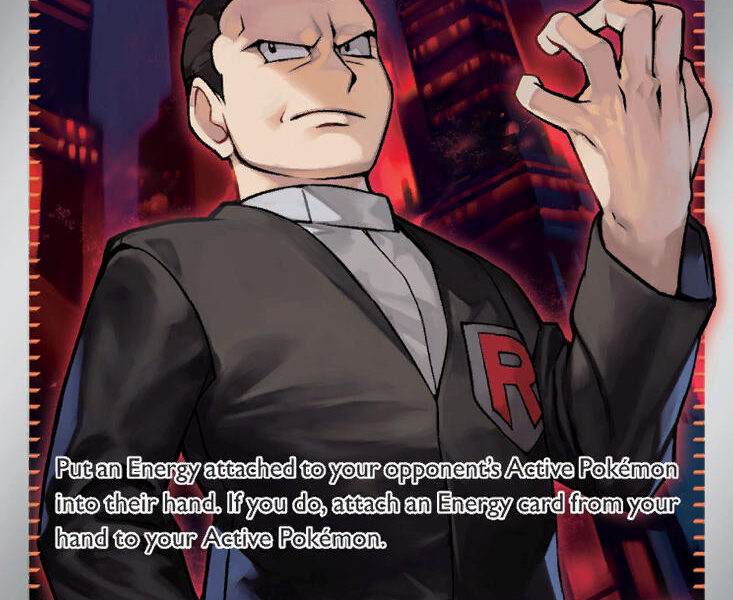 Giovanni’s Charisma Pokemon Kaart