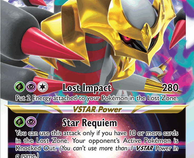 Giratina VSTAR Pokemon Kaart