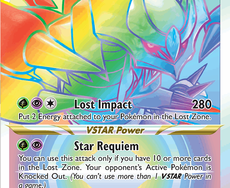 Giratina VSTAR Pokemon Kaart