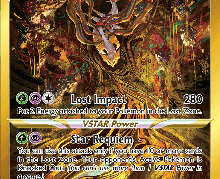 Giratina VSTAR Pokemon Kaart