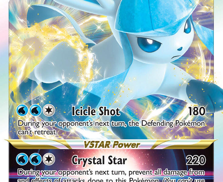 Glaceon VSTAR Pokemon Kaart