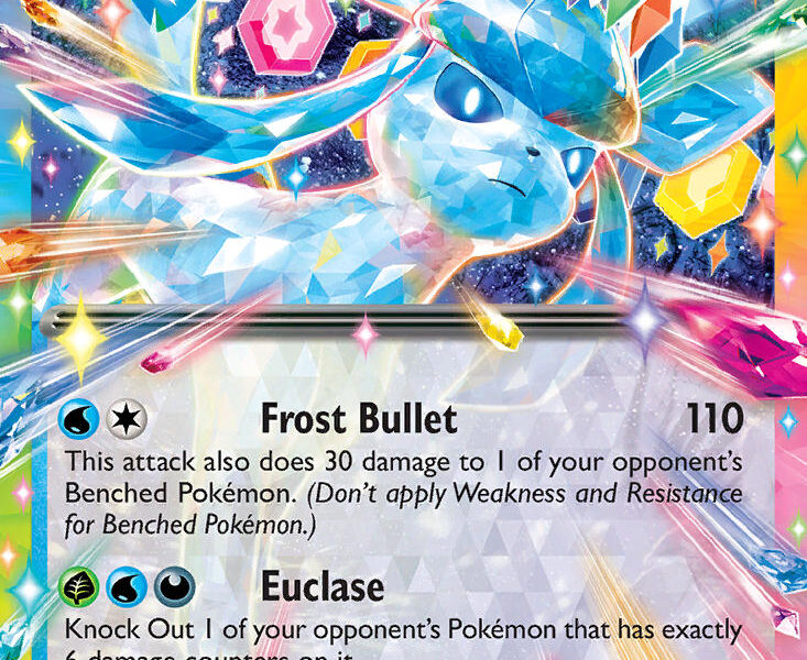 Glaceon ex Pokemon Kaart