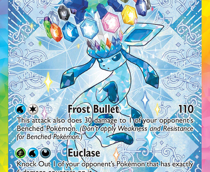 Glaceon ex Pokemon Kaart