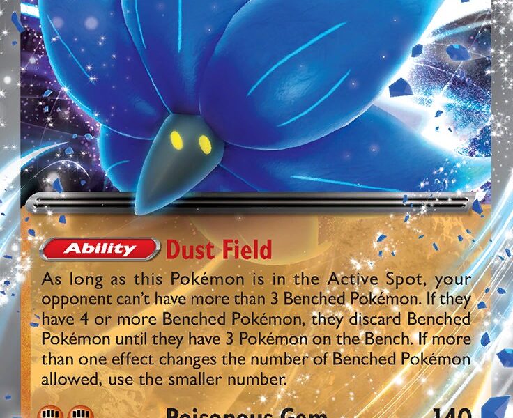 Glimmora ex Pokemon Kaart