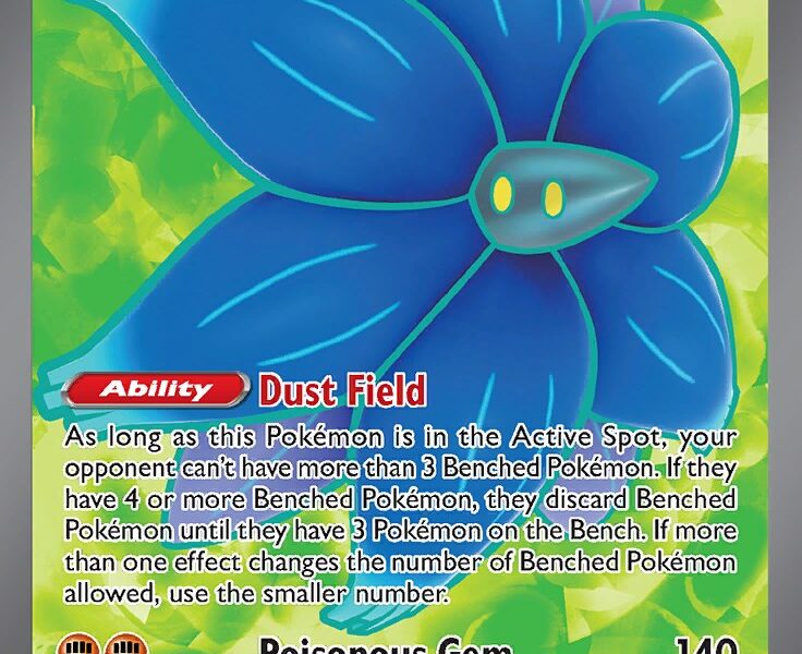 Glimmora ex Pokemon Kaart
