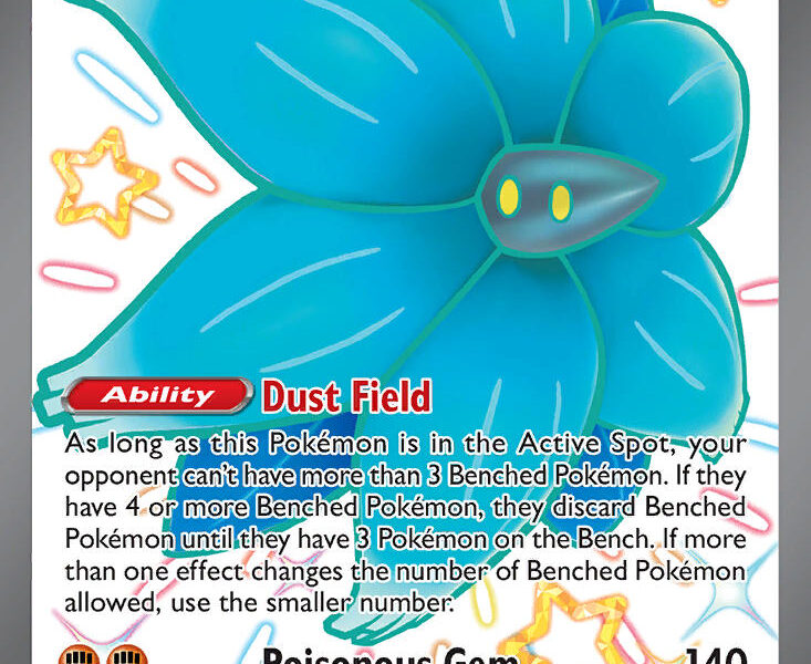 Glimmora ex Pokemon Kaart