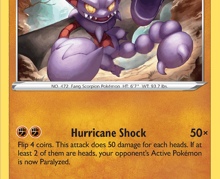 Gliscor Pokemon Kaart