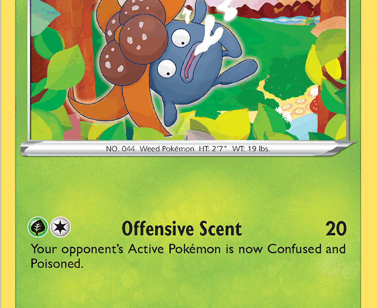 Gloom Pokemon Kaart