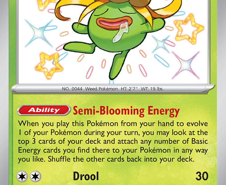 Gloom Pokemon Kaart