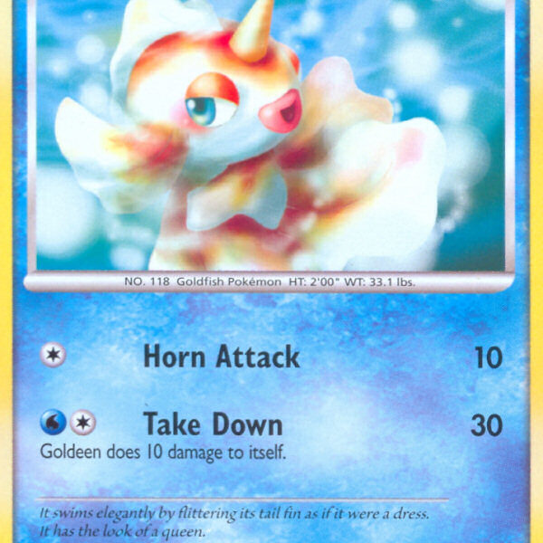 Goldeen Pokemon Kaart