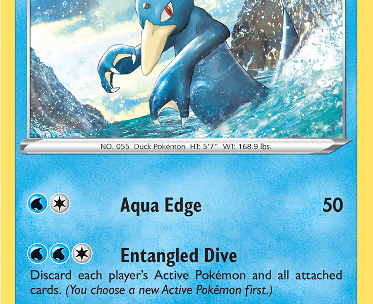 Golduck Pokemon Kaart