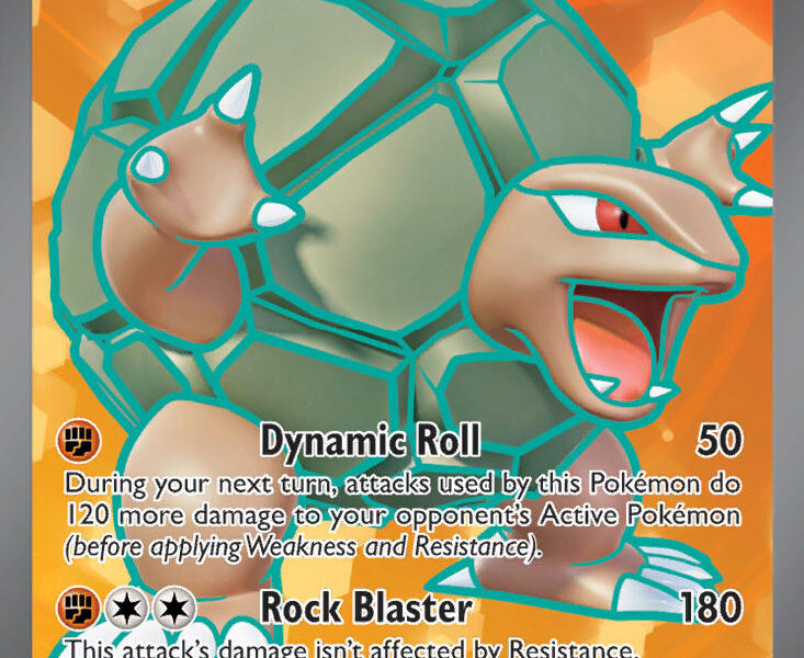 Golem ex Pokemon Kaart
