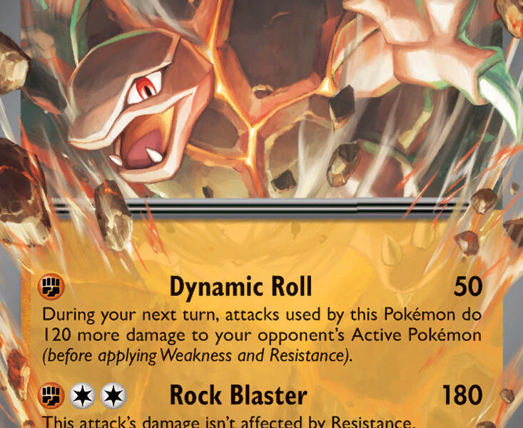 Golem ex Pokemon Kaart