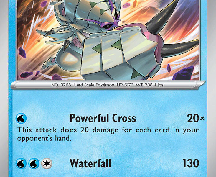 Golisopod Pokemon Kaart