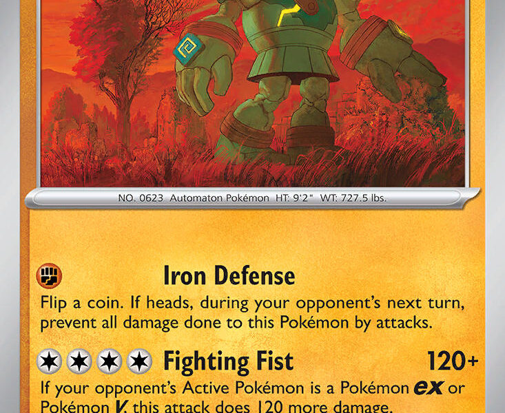 Golurk Pokemon Kaart