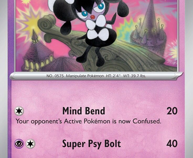 Gothorita Pokemon Kaart