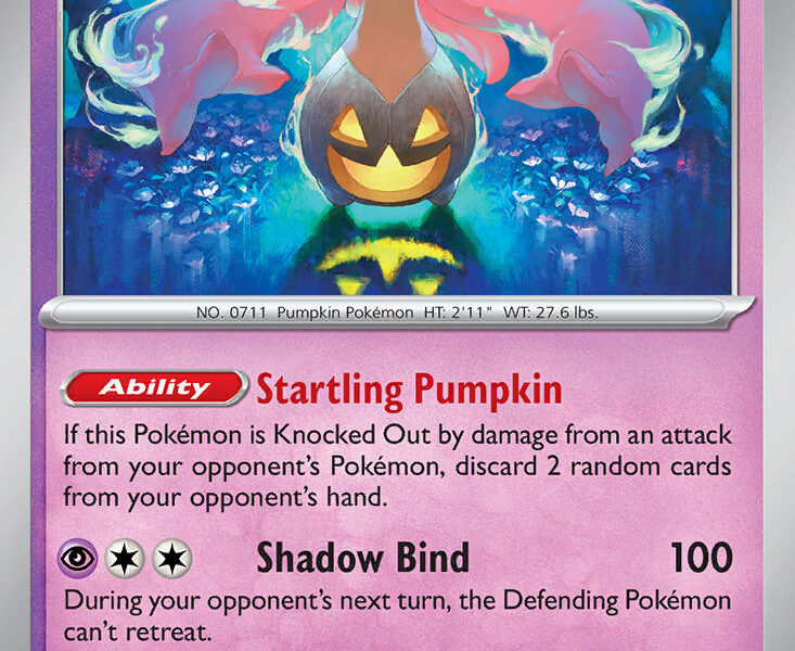 Gourgeist Pokemon Kaart